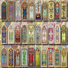 Lesezeichen 30 Stück Gotik