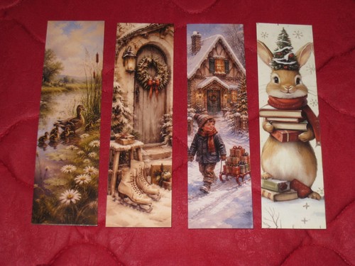 Lesezeichen mit malerischen