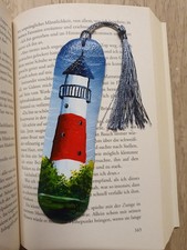 Handgemaltes Lesezeichen - auf