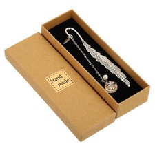 Metall Feder Lesezeichen Buch