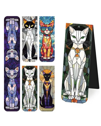 Magnetische katzen lesezeichen - magnetische,