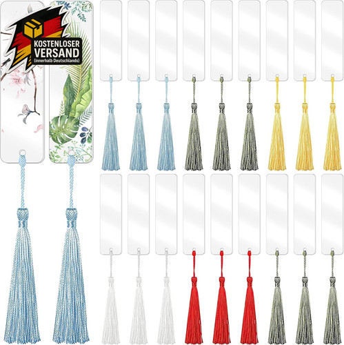 Acryl lesezeichen set - acryl, 15