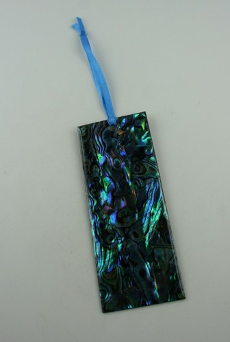 Paua muschel lesezeichen aus - paua,