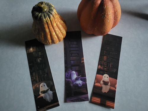 Lesezeichen halloween geist - halloween,,