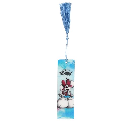 Diddl lesezeichen blau - diddl, 3d