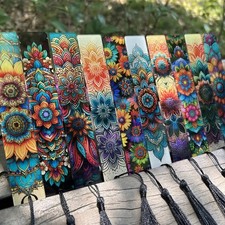 Lesezeichen 10 Stück Blüten