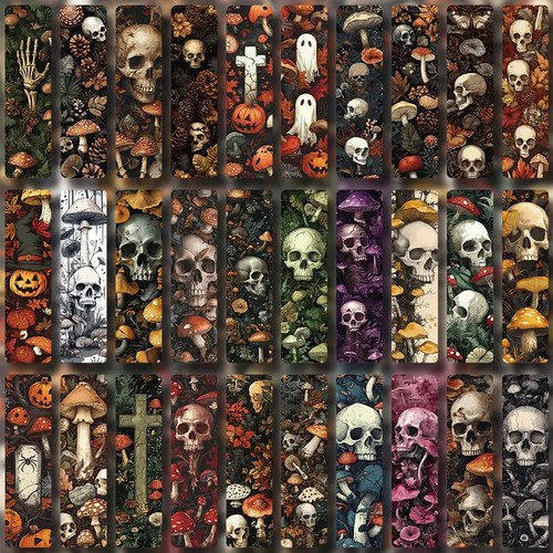 Lesezeichen totenkopf - lesezeichen, 30