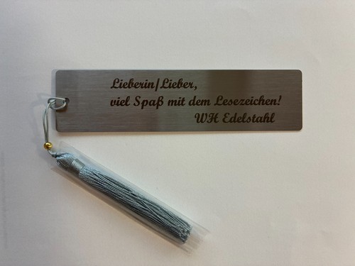 Edelstahl lesezeichen - edelstahl,