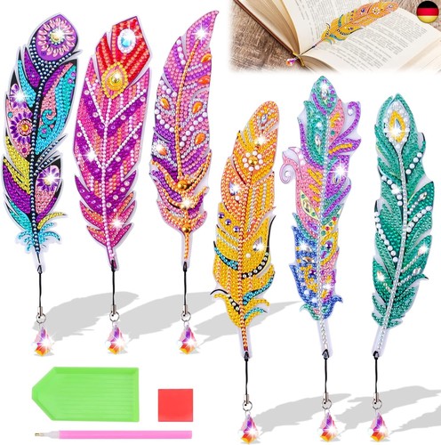 Diamond painting lesezeichen - diamond,