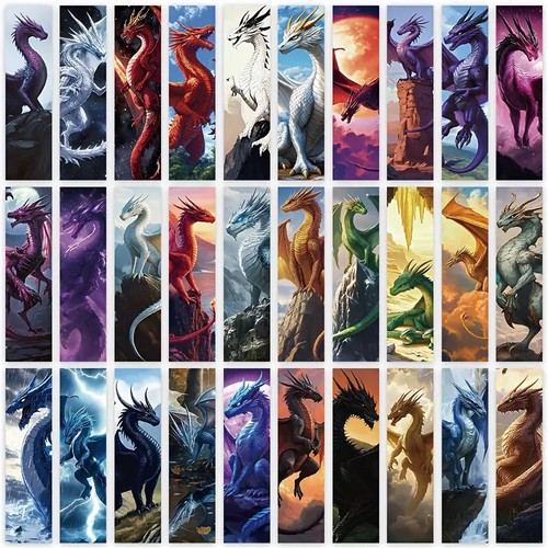 Lesezeichen stück drachen - lesezeichen, 30
