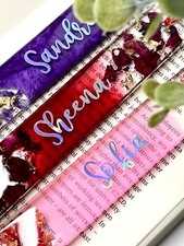 Lesezeichen aus Epoxidharz |