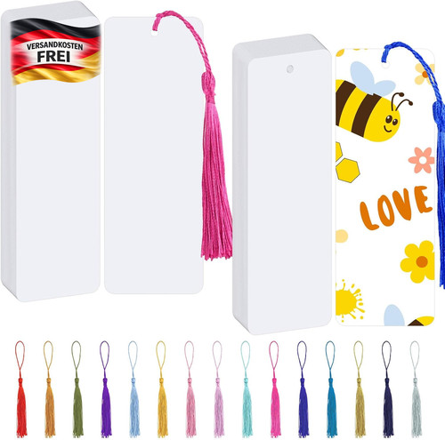 Blanko lesezeichen set - blanko,