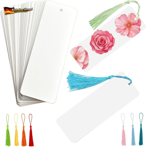 Leere lesezeichen set - leere, 40