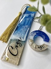 Lesezeichen aus Epoxidharz |