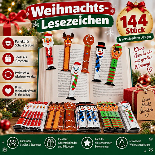 Joyin weihnachts lesezeichen - joyin, weihnachts-lesezeichen