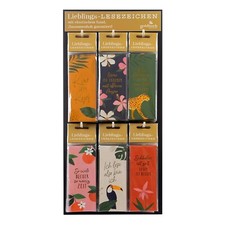 lesezeichen aus karton mit