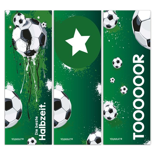 12er set fußball lesezeichen - 12er, fußball-lesezeichen