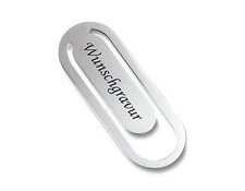 Lesezeichen mit Gravur