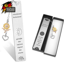 Ruhestand Lesezeichen Metall